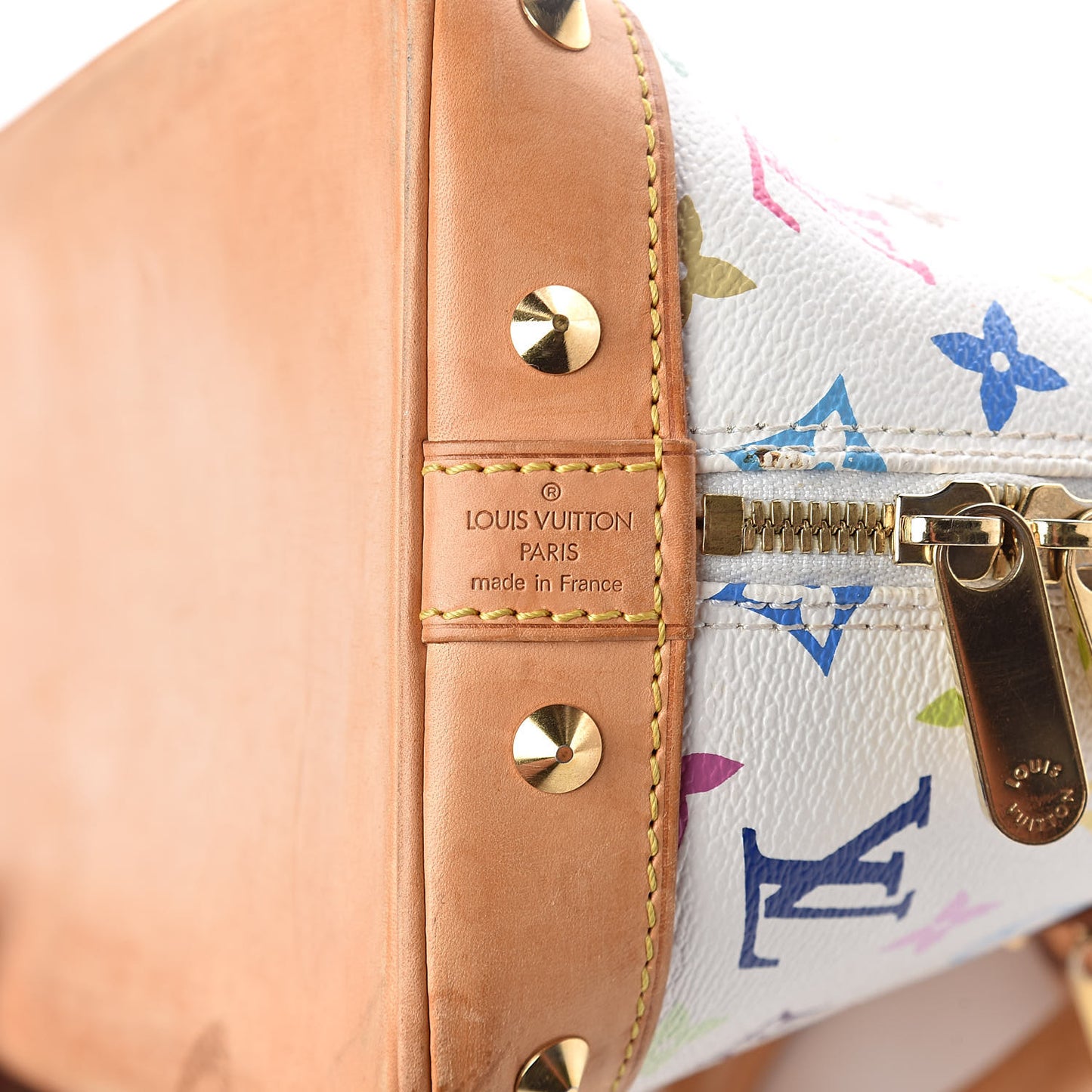 Monogram Multicolor Alma White