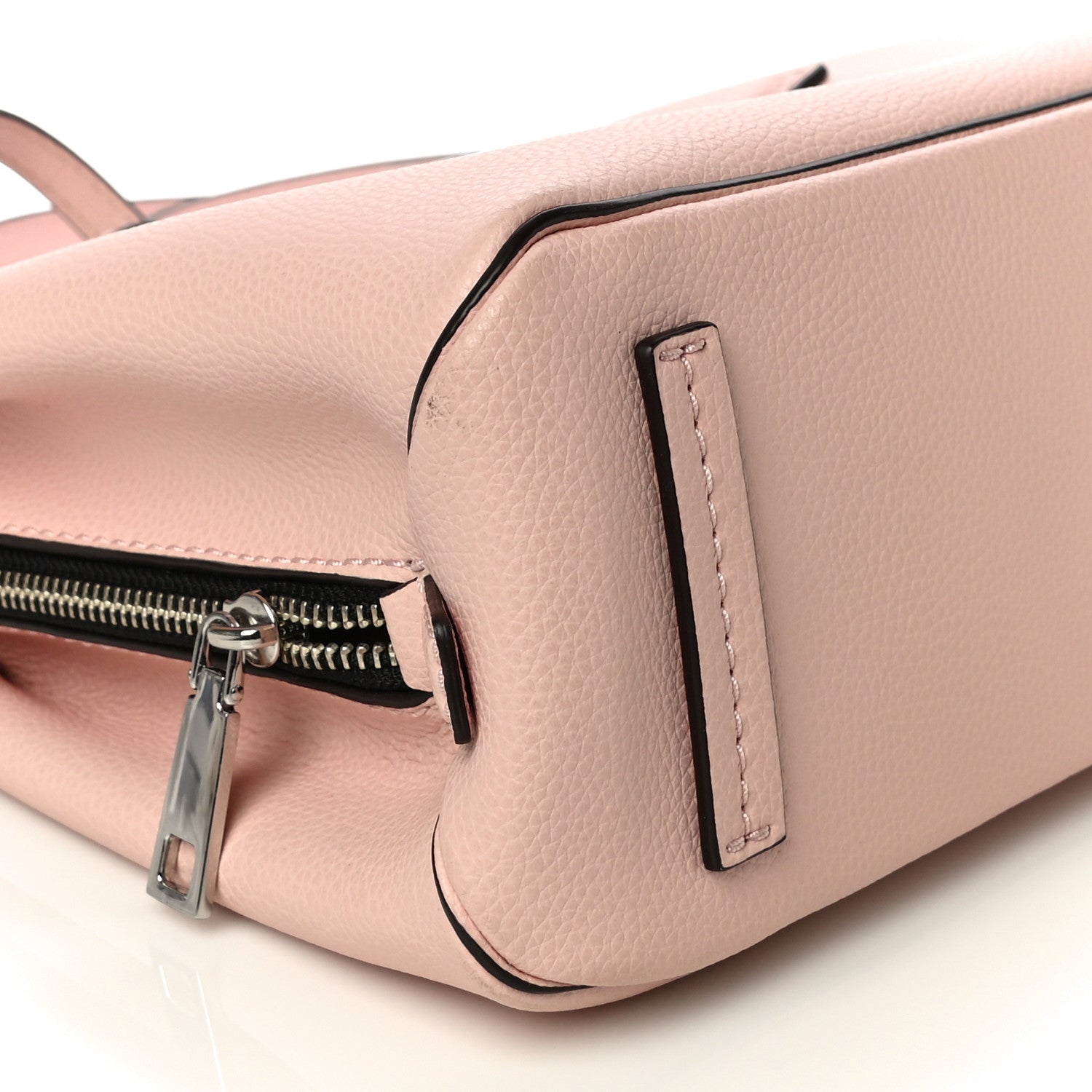 Marc Jacobs Pebbled Calfskin Editor Shopping Tote Pearl Pink 9 of 11