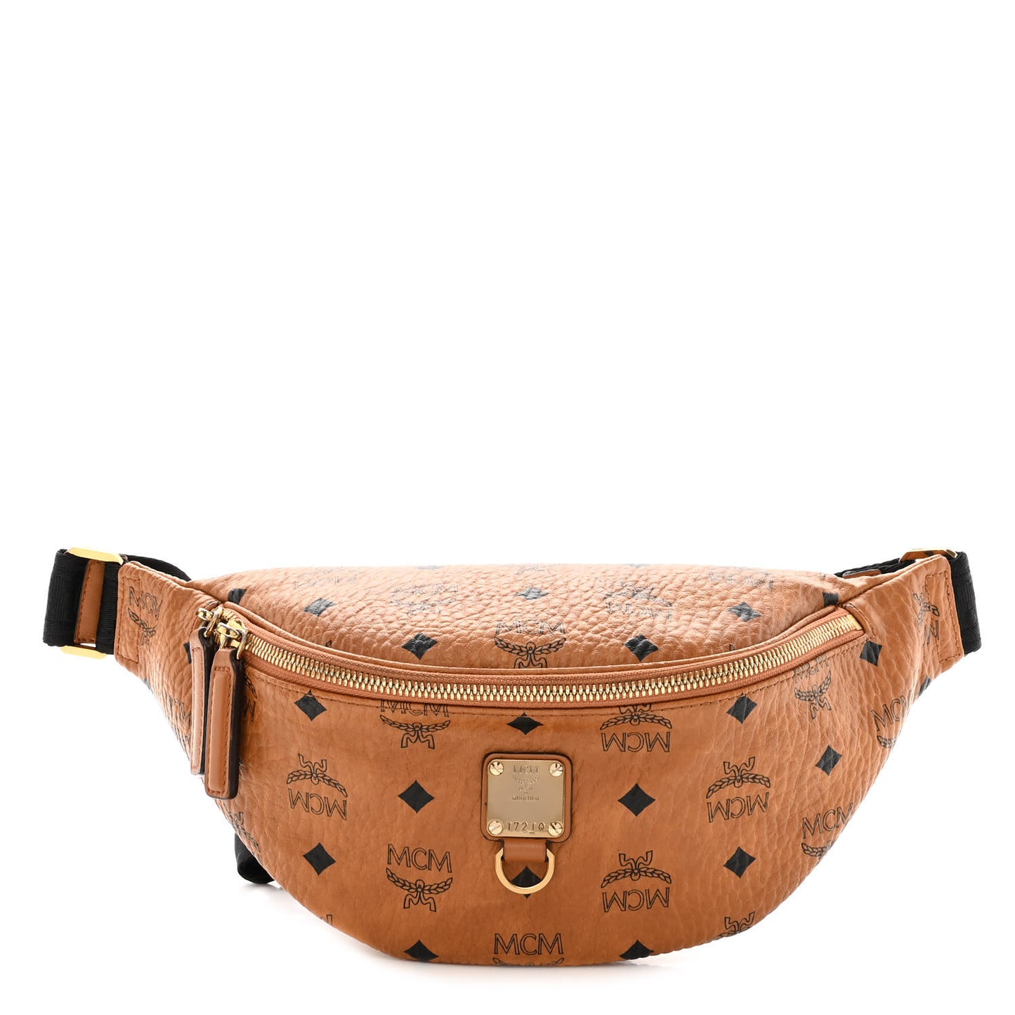 Visetos Small Fusten Belt Bag Cognac