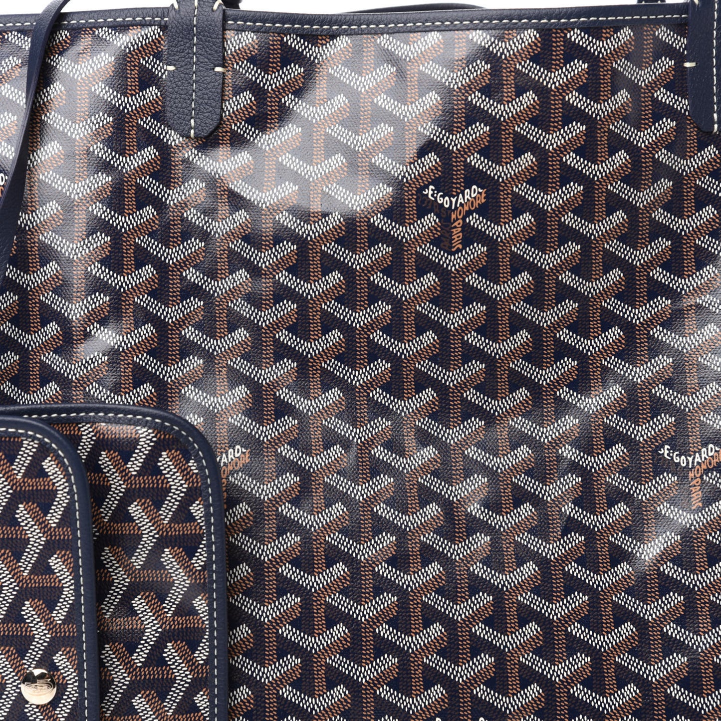 Goyardine Saint Louis GM Navy