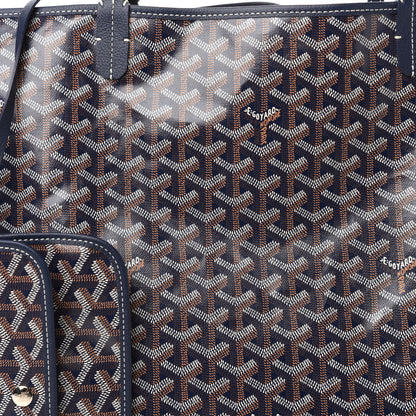 Goyard Goyardine Saint Louis GM Navy 8 of 8