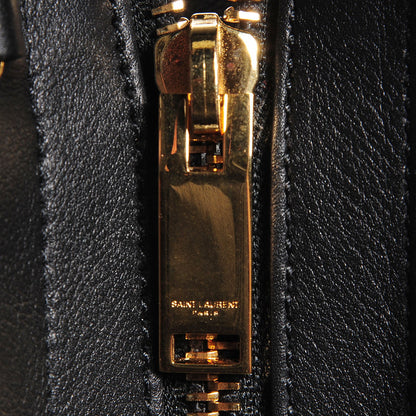 Saint Laurent Calfskin Small Monogram Cabas Black 7 of 10