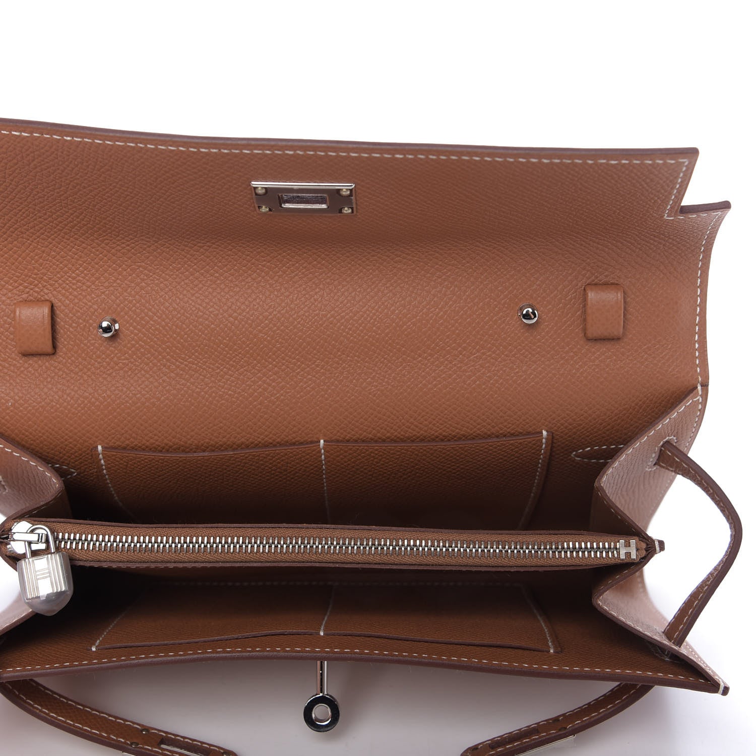 Hermes Epsom Kelly Wallet To Go Gold 5 of 9