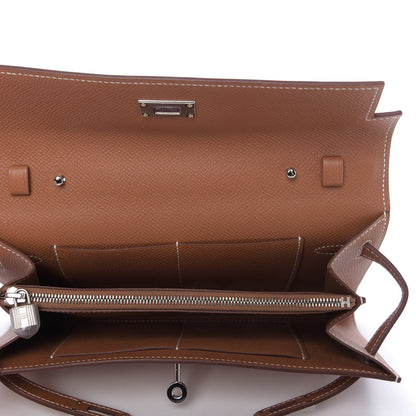 Hermes Epsom Kelly Wallet To Go Gold 5 of 9