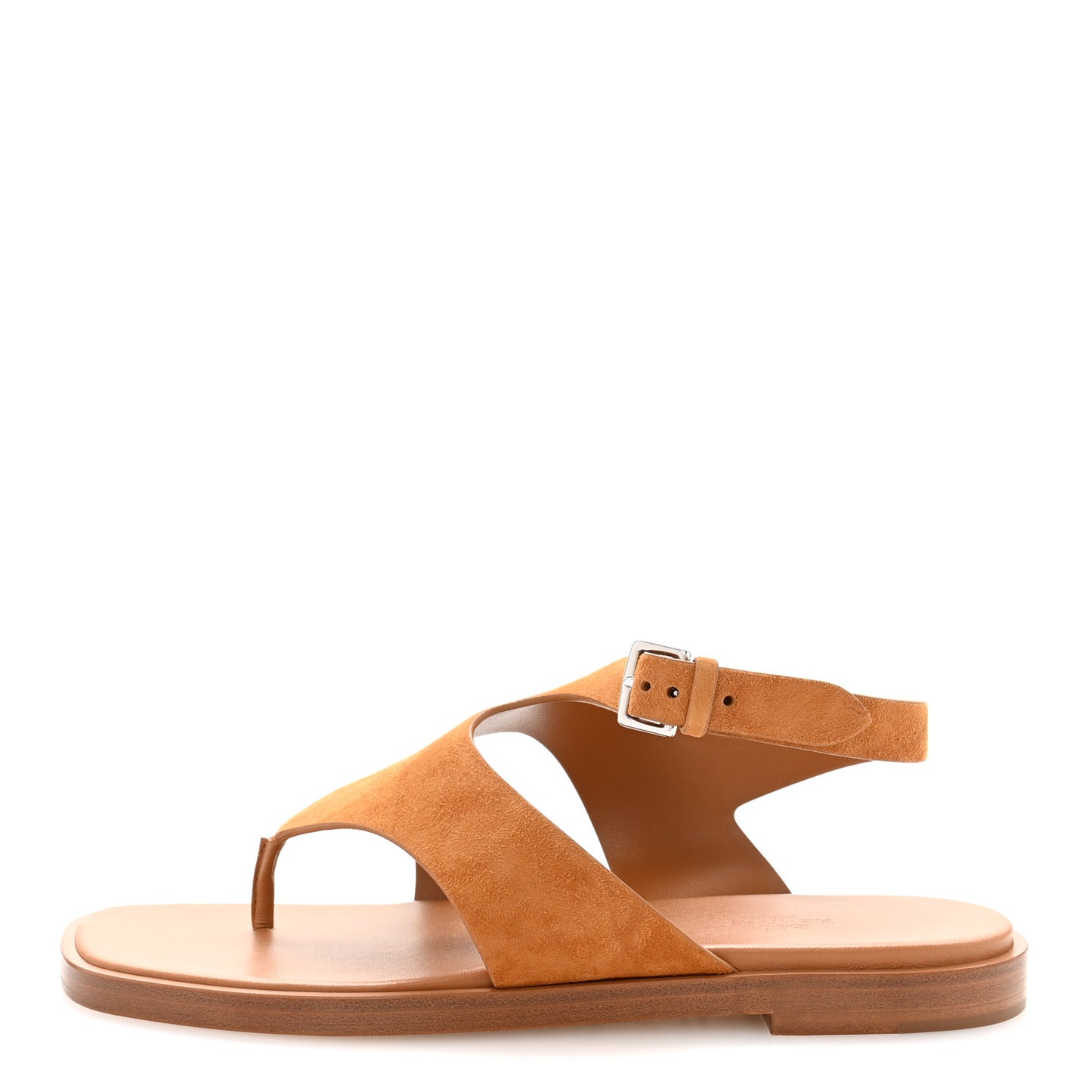 Suede Goatskin Karem Sandals 38.5 Naturel