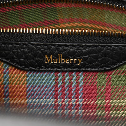 Mulberry Heavy Grain Small Belted Bayswater Tote Black 6 of 10