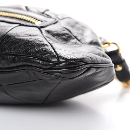 Marc Jacobs Calfskin Patchwork Little Stam Black 9 of 9