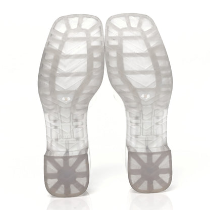 Gucci Rubber Gucci Logo Womens Platform 20/60mm Slide Sandals 38 Transparent 5 of 8