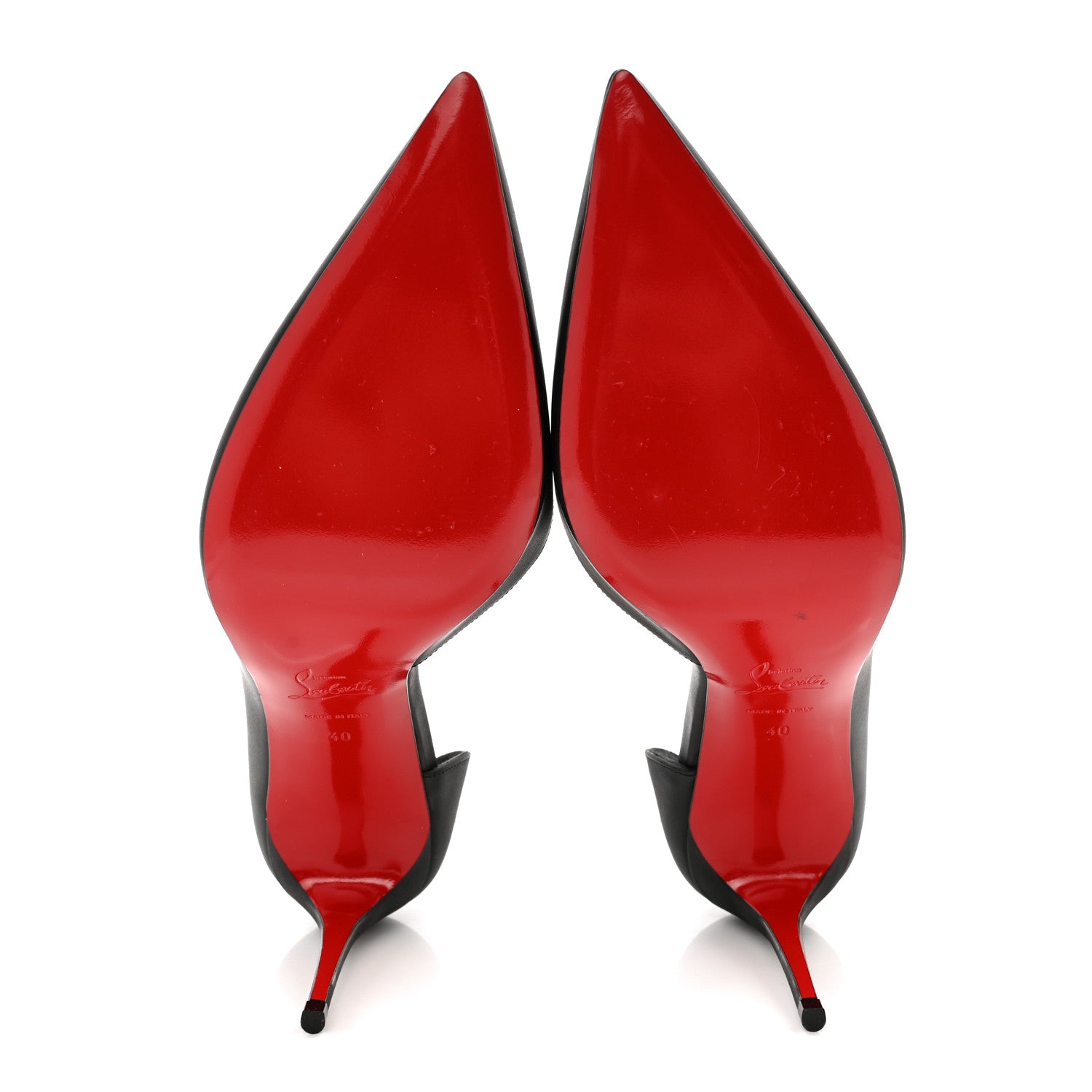 Christian Louboutin Shiny Nappa Iriza 85 Pumps 40 Black 5 of 12