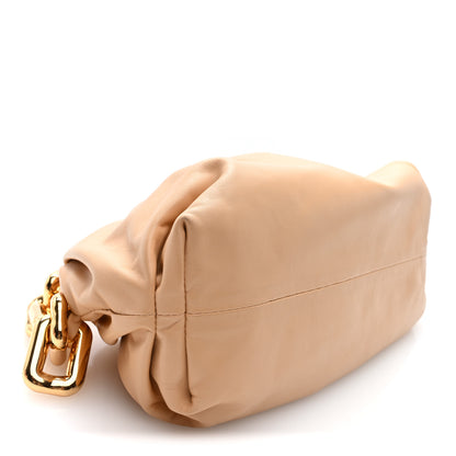 Bottega Veneta Calfskin The Pouch Chain Almond 4 of 9