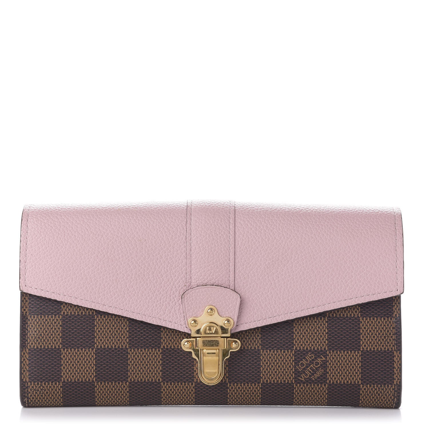 Louis Vuitton Damier Ebene Clapton Wallet Magnolia 1 of 7