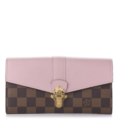 Louis Vuitton Damier Ebene Clapton Wallet Magnolia 1 of 7