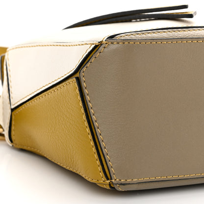 Loewe Calfskin Mini Puzzle Bag Yellow Ochre 8 of 9