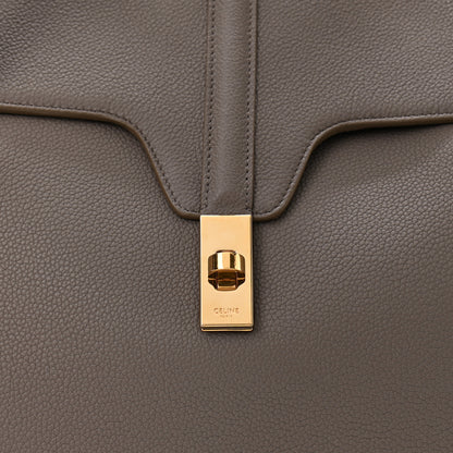 Celine Supple Grained Calfskin Large Soft 16 Bag Pebble 8 of 10