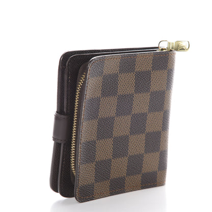 Louis Vuitton Damier Ebene Zippe Zipped Compact Wallet 3 of 10