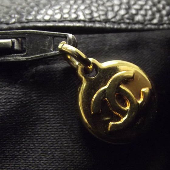 Chanel Caviar XL Business Tote Black 10 of 13