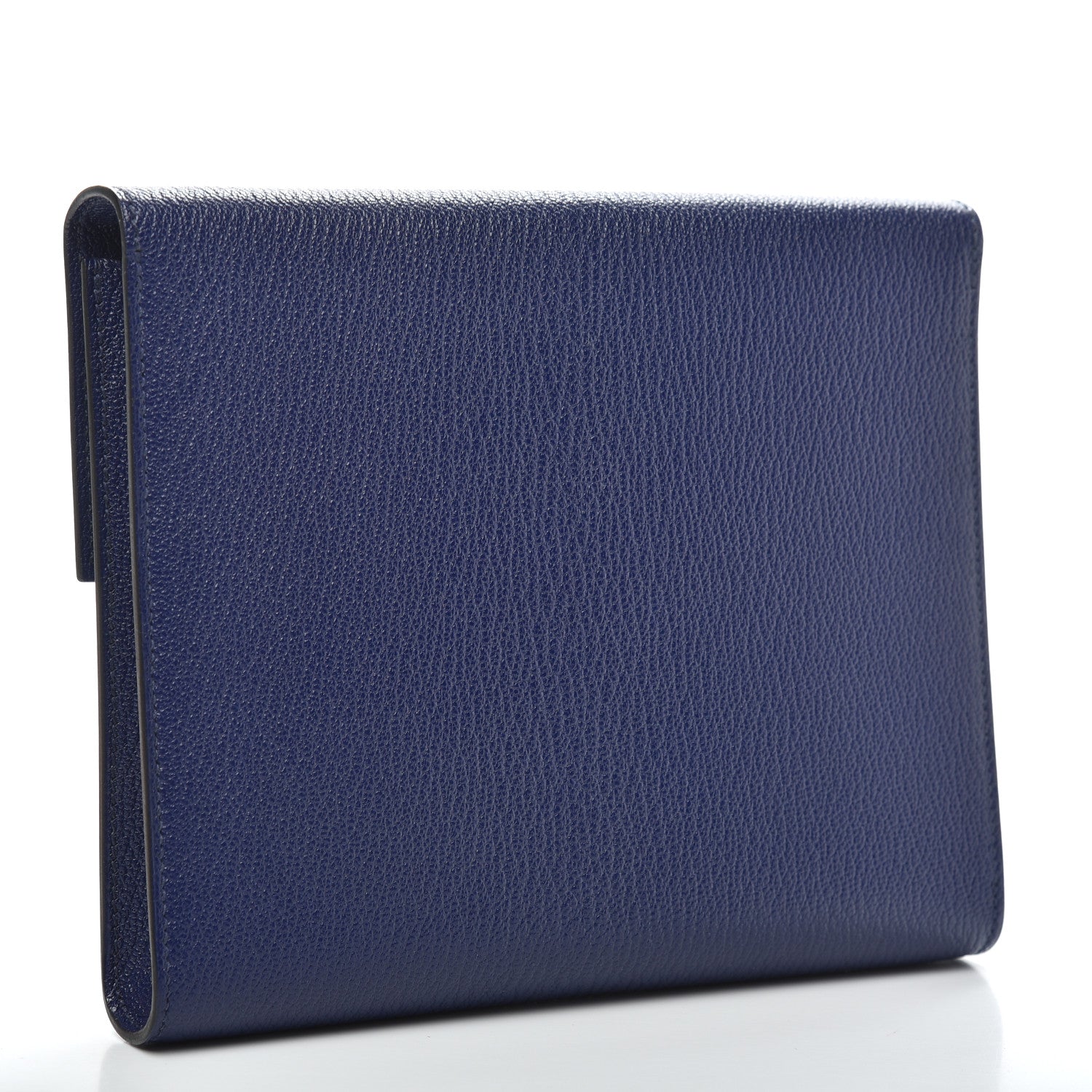 Hermes Chevre Mysore Clic 16 Wallet Blue Encre 2 of 6