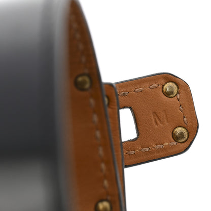 Hermes Box Kelly Double Tour Bracelet M Black 6 of 7