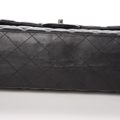 Chanel Lambskin Quilted Maxi Double Flap Black 13 of 14