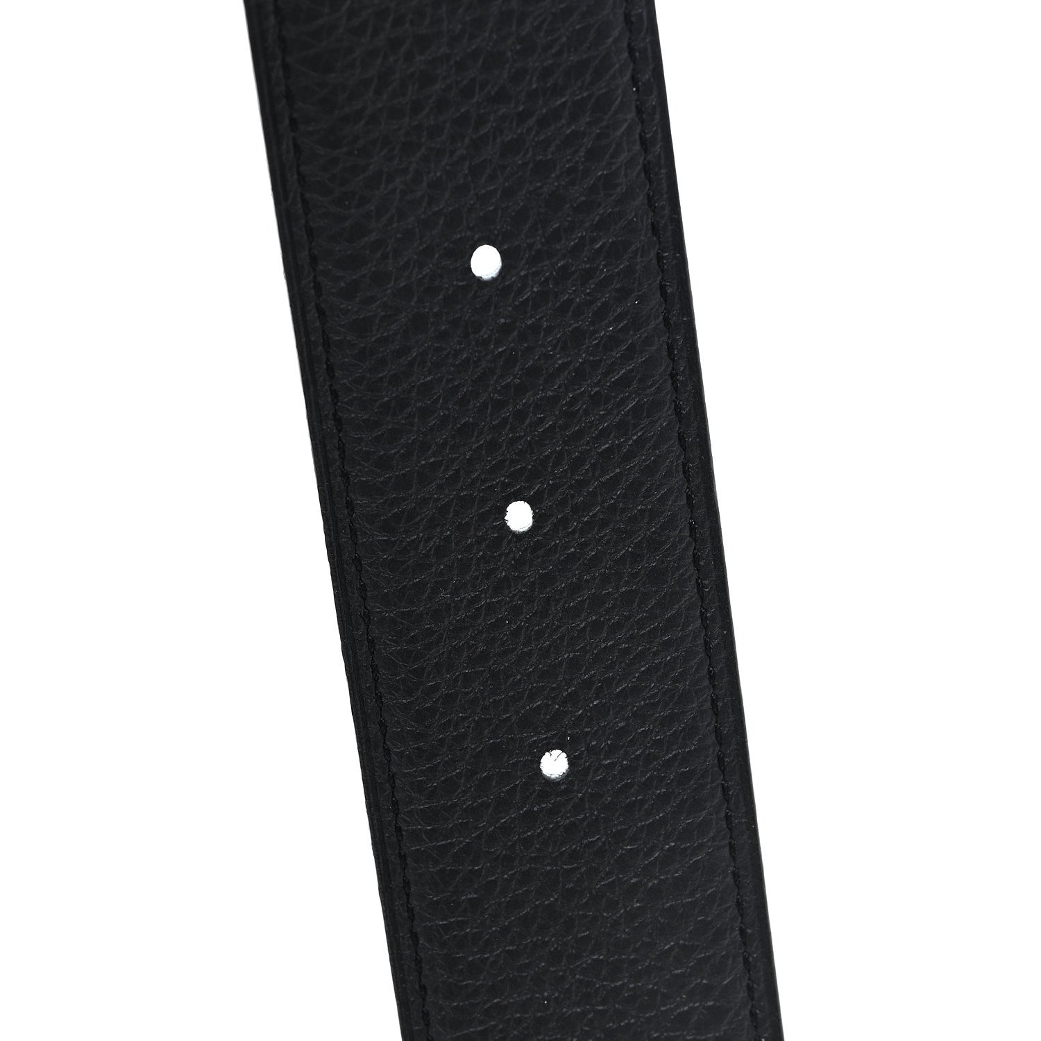 Hermes Box 135 Togo Reversible 38mm Luck Belt 85 34 Vert De Gris Black 4 of 4