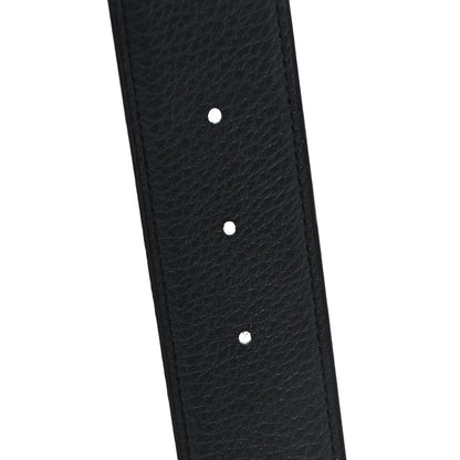Hermes Box 135 Togo Reversible 38mm Luck Belt 85 34 Vert De Gris Black 4 of 4