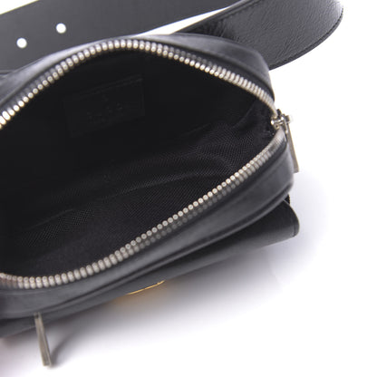 Gucci Fluffy Calfskin Mini Morpheus Belt Bag 80 32 Black 4 of 9