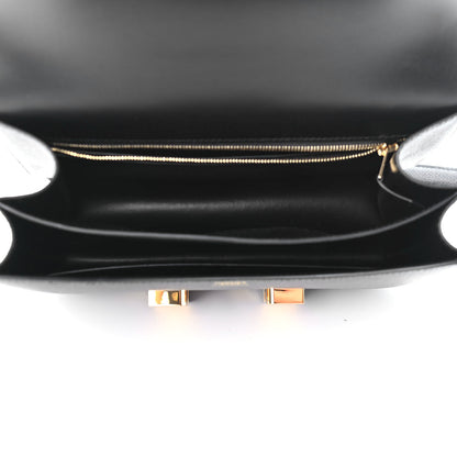 Hermes Epsom Constance 24 Black 5 of 10
