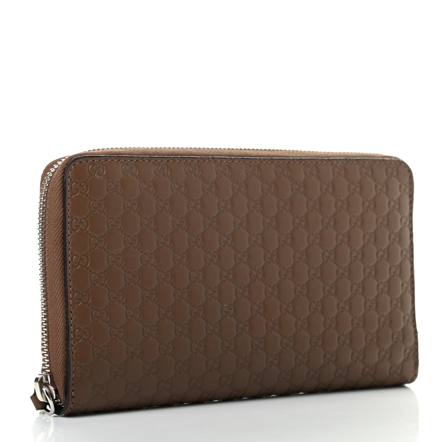Gucci Microguccissima Large Zip Around Organizer Wallet Acero 2 of 6