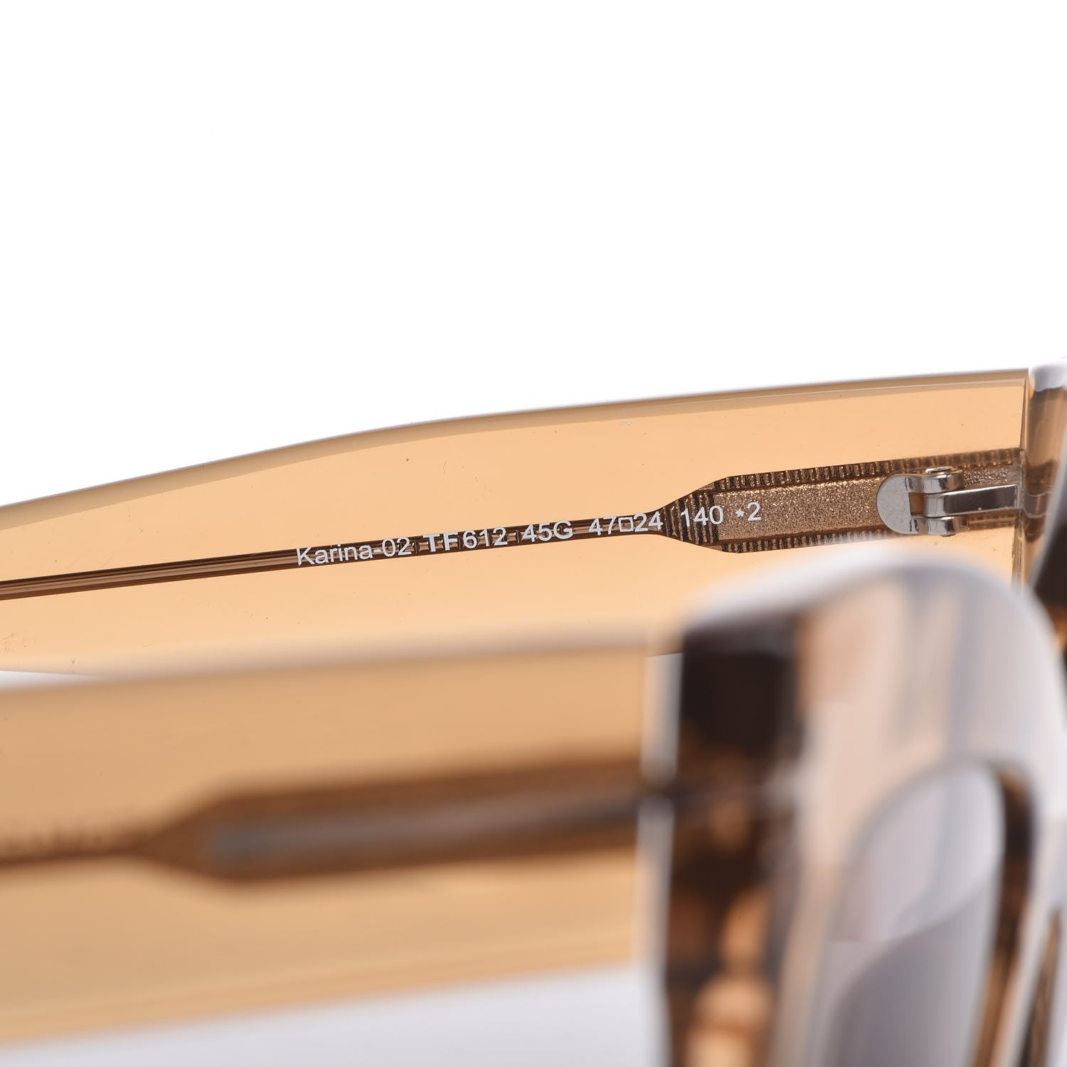 Tom Ford Karina Cat Eye Sunglasses TF612 5 of 7