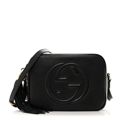 Gucci Pebbled Calfskin Small Soho Disco Bag Black 1 of 10