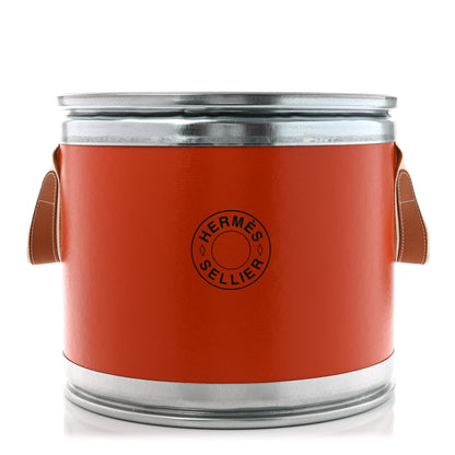 Hermes Cardboard Metal Sellier Smallbox Storage Box Orange 1 of 8