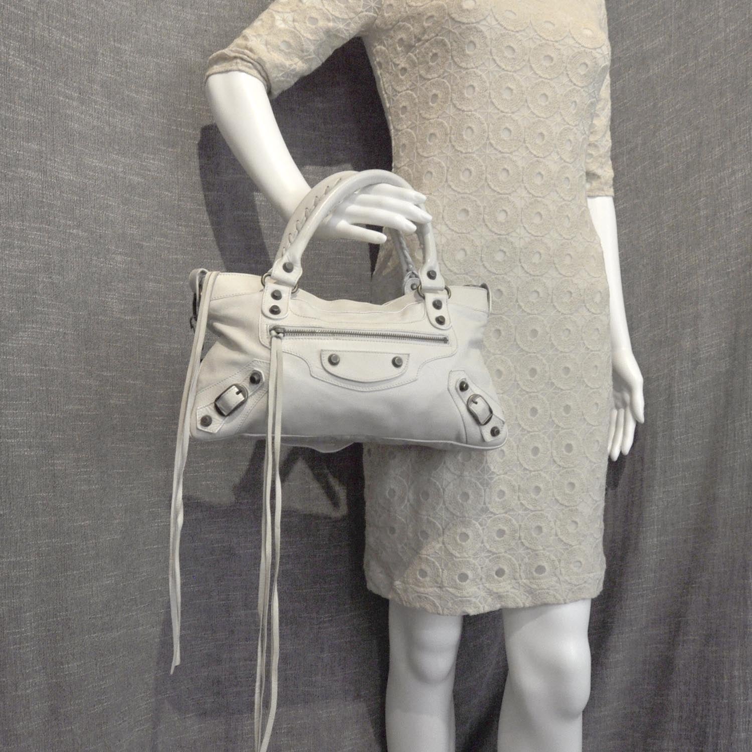 Balenciaga Chevre First White 2 of 9