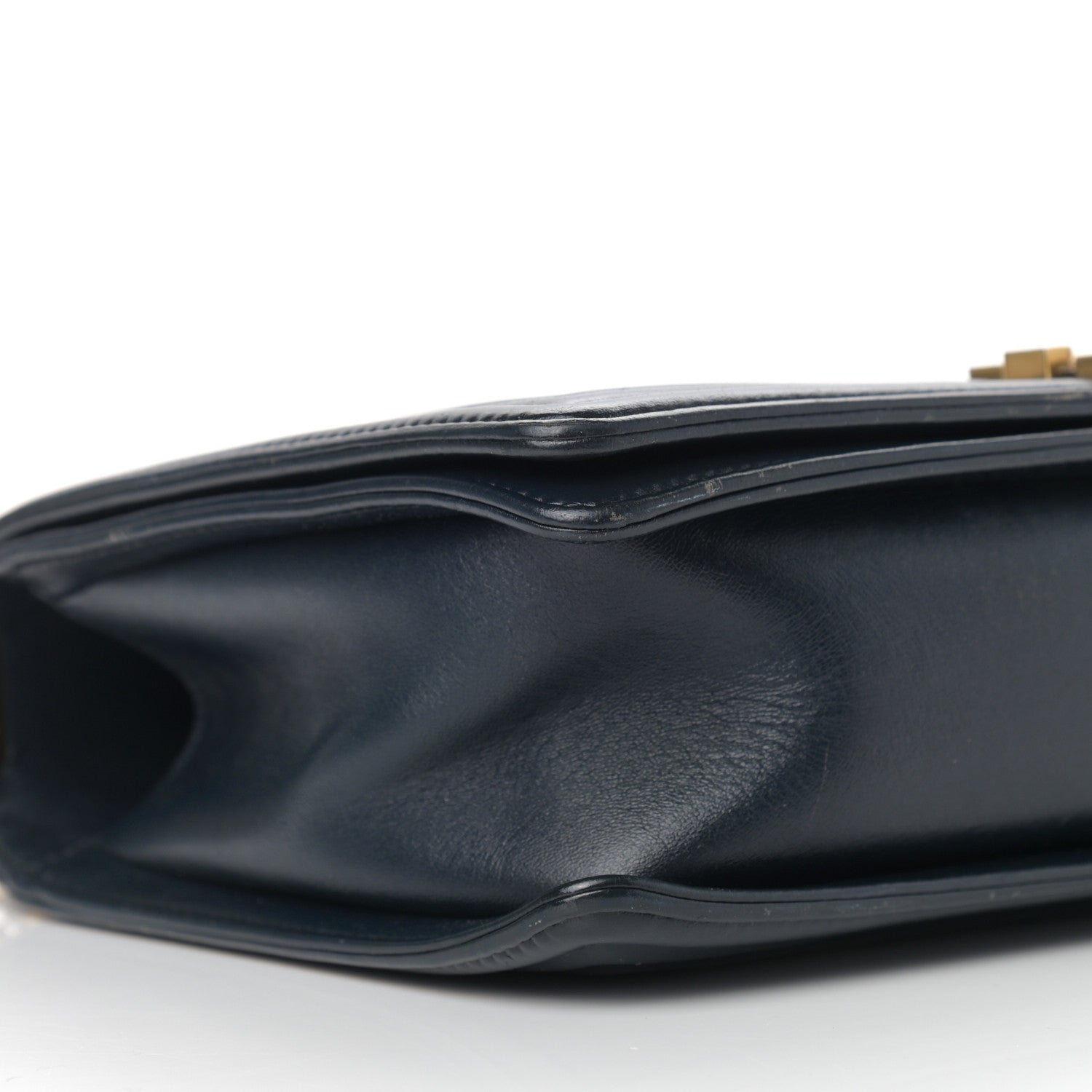 Chanel Calfskin Quilted New Medium Boy Flap Navy Blue 5 of 9