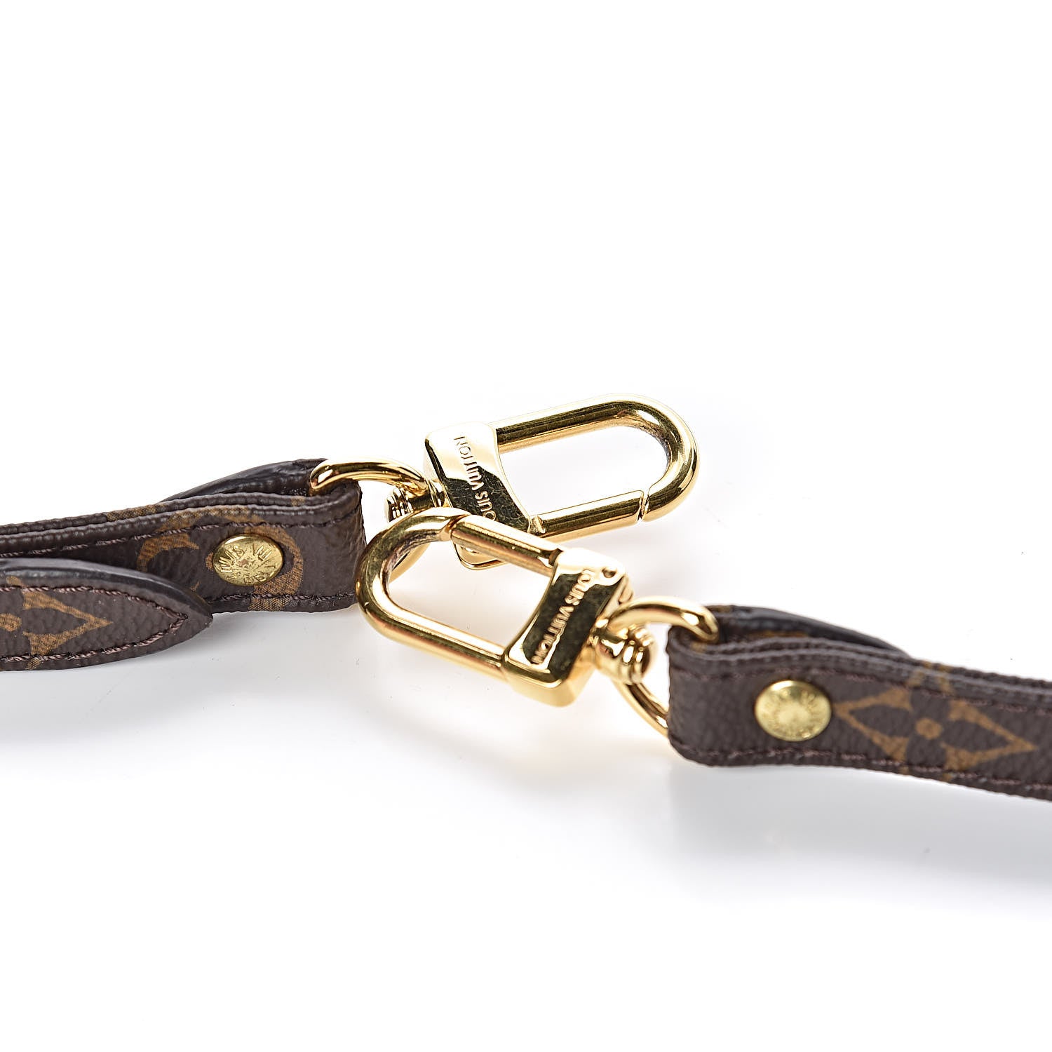 Louis Vuitton Monogram 16mm Adjustable Shoulder Strap 3 of 4