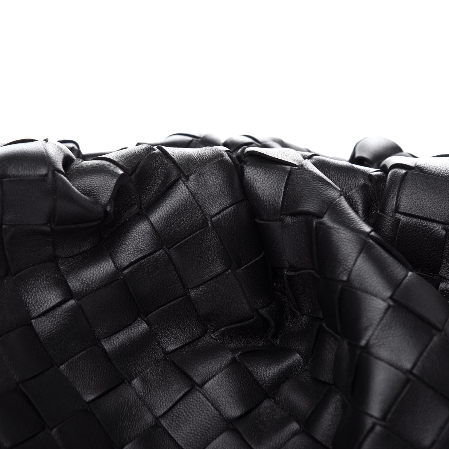 Bottega Veneta Nappa Maxi Intreccio The Pouch Oversized Clutch Black 10 of 10
