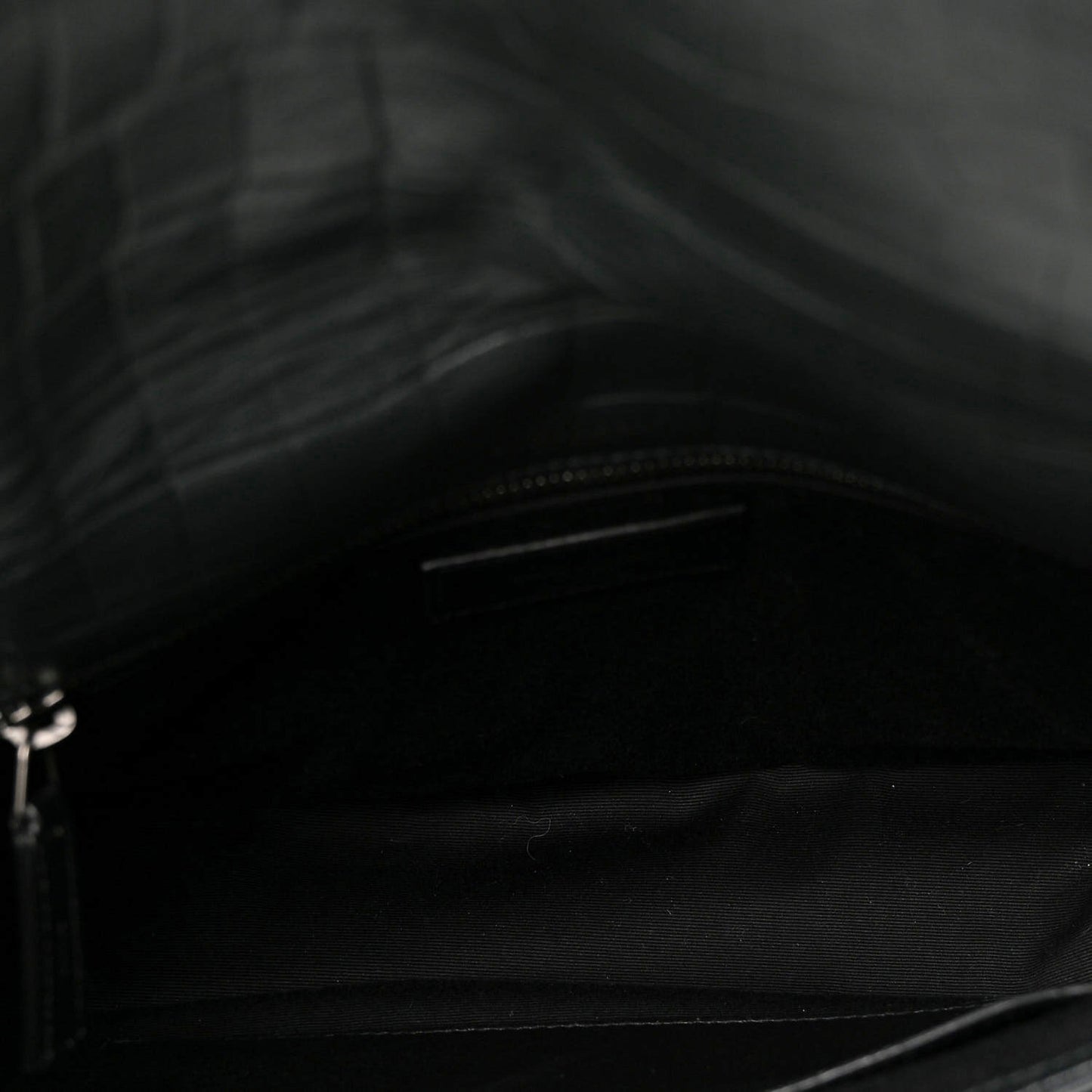 Calfskin Crocodile Embossed Monogram Medium Niki Chain Satchel Algea