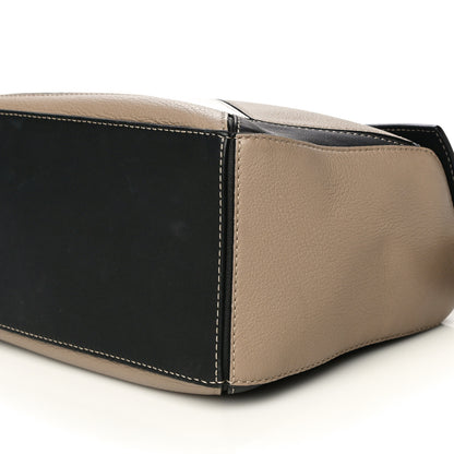 Loewe Calfskin Small Puzzle Bag Black Taupe 9 of 15