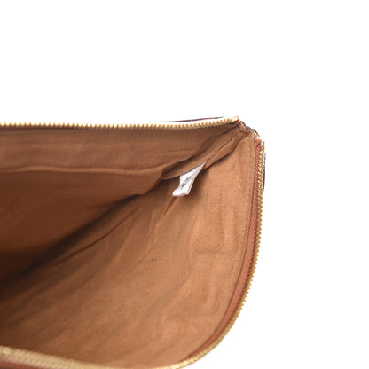MCM Visetos Medium Liz Reversible Shopper Tote Cognac 13 of 22