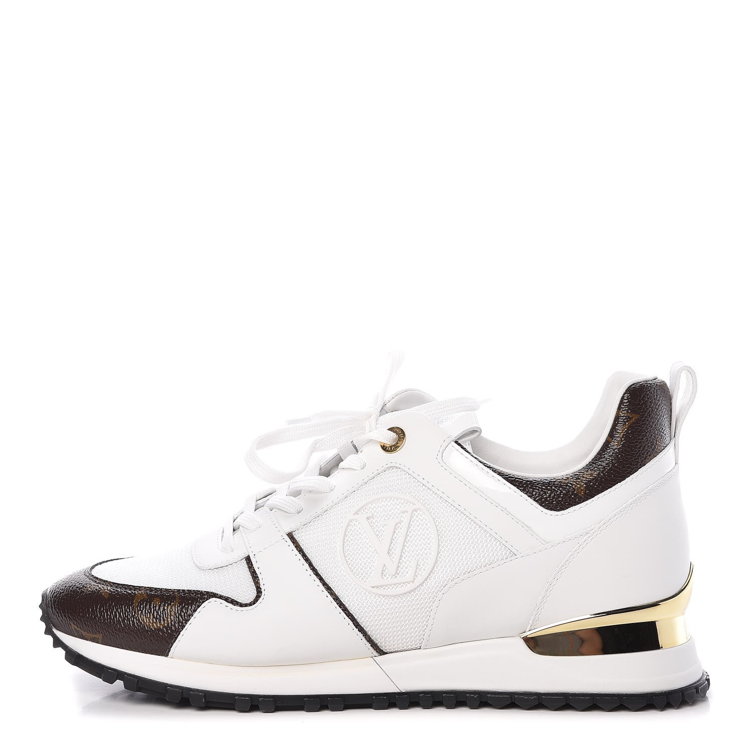 Louis Vuitton Calfskin Monogram Run Away Sneakers 40 White 1 of 10