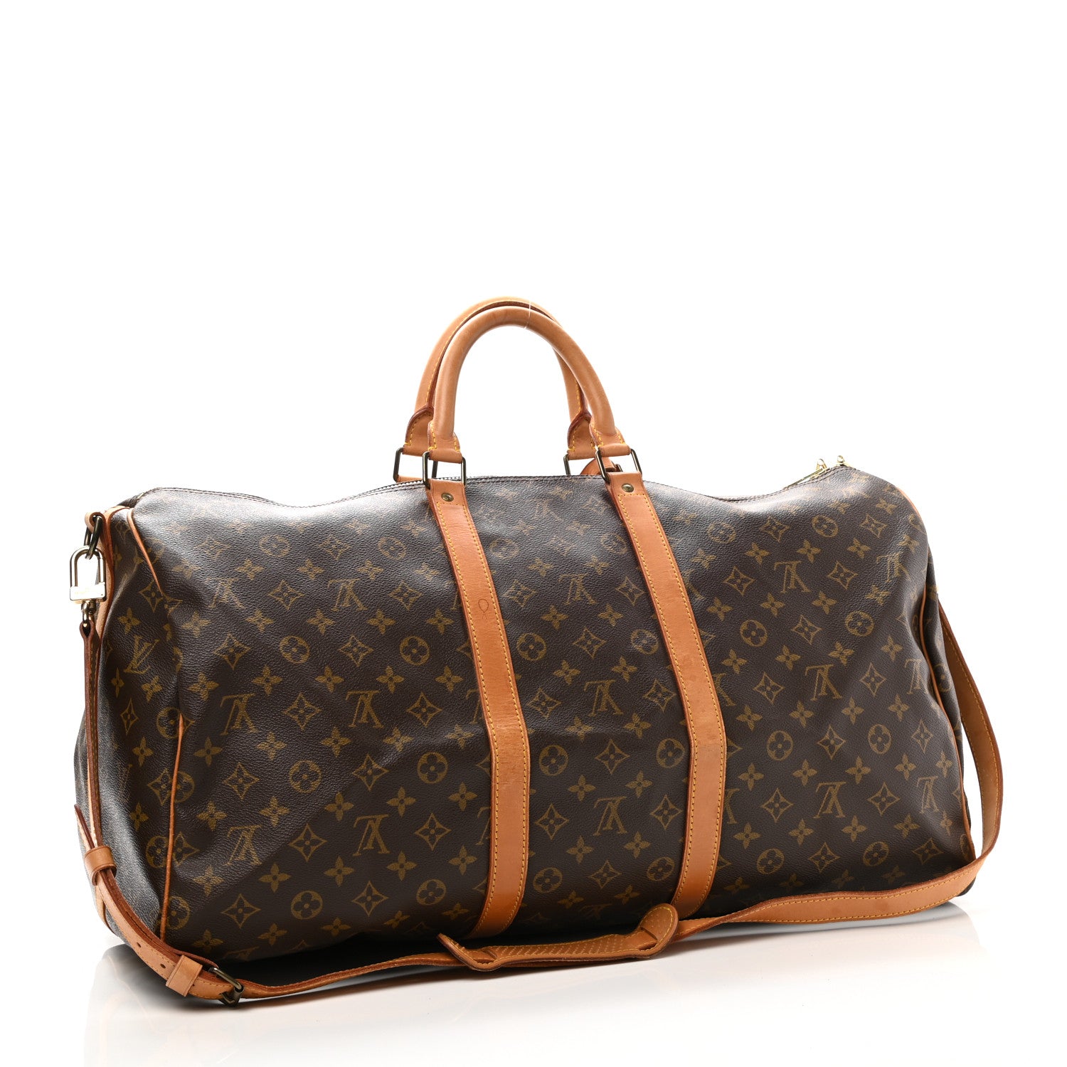 Louis Vuitton Monogram Keepall Bandouliere 55 3 of 12