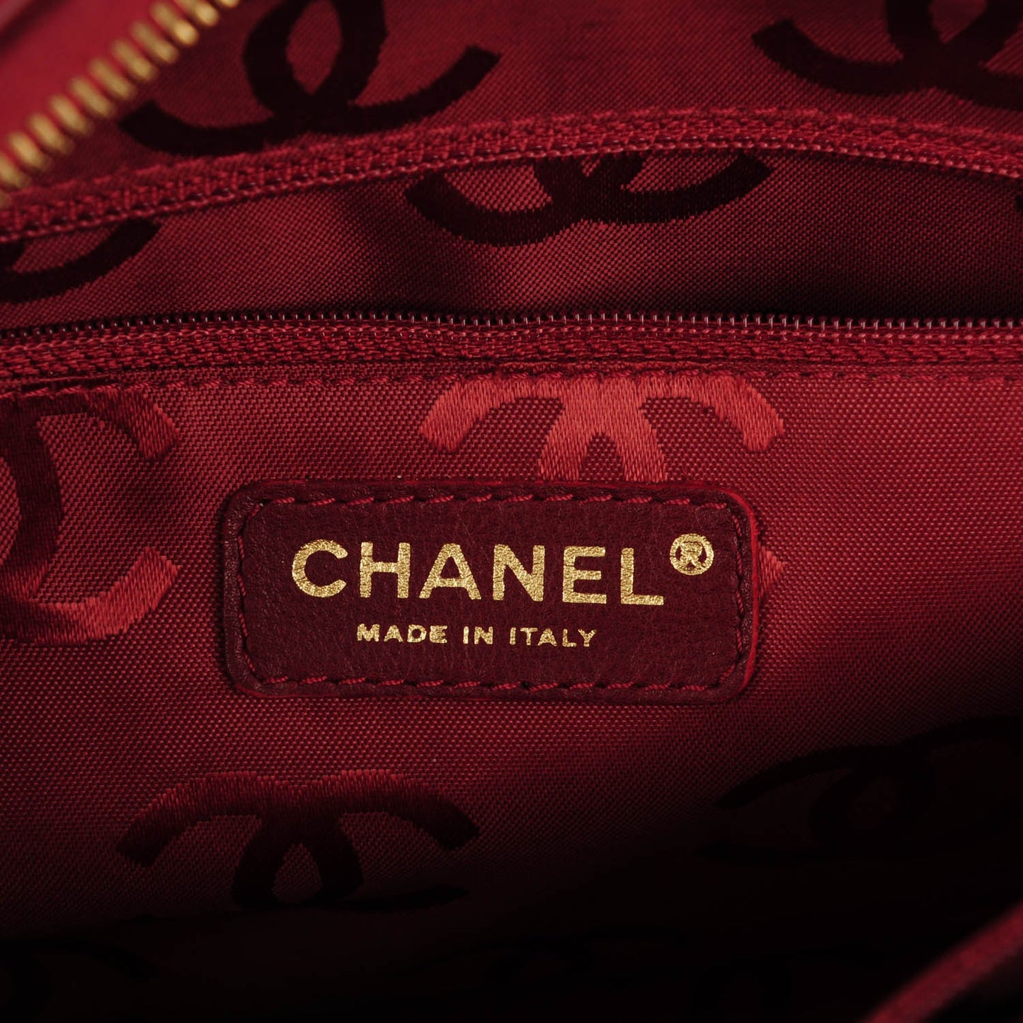 Calfskin Wild Stitch Top Handle Bag Red