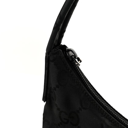 Gucci Nylon Hobo Monogram Small  Black 11 of 11