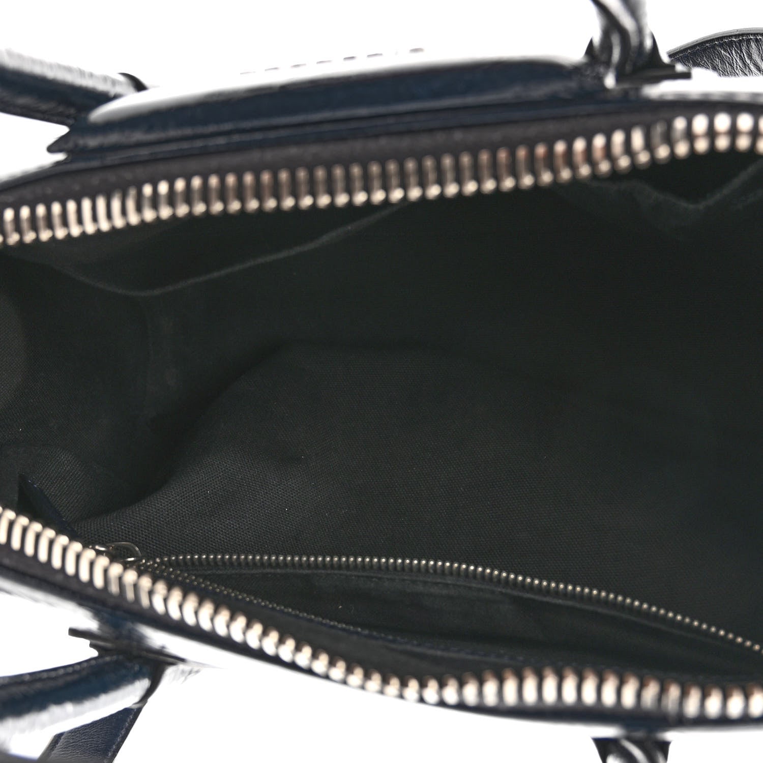 Givenchy Textured Patent Calfskin Small Antigona Storm Blue 5 of 12