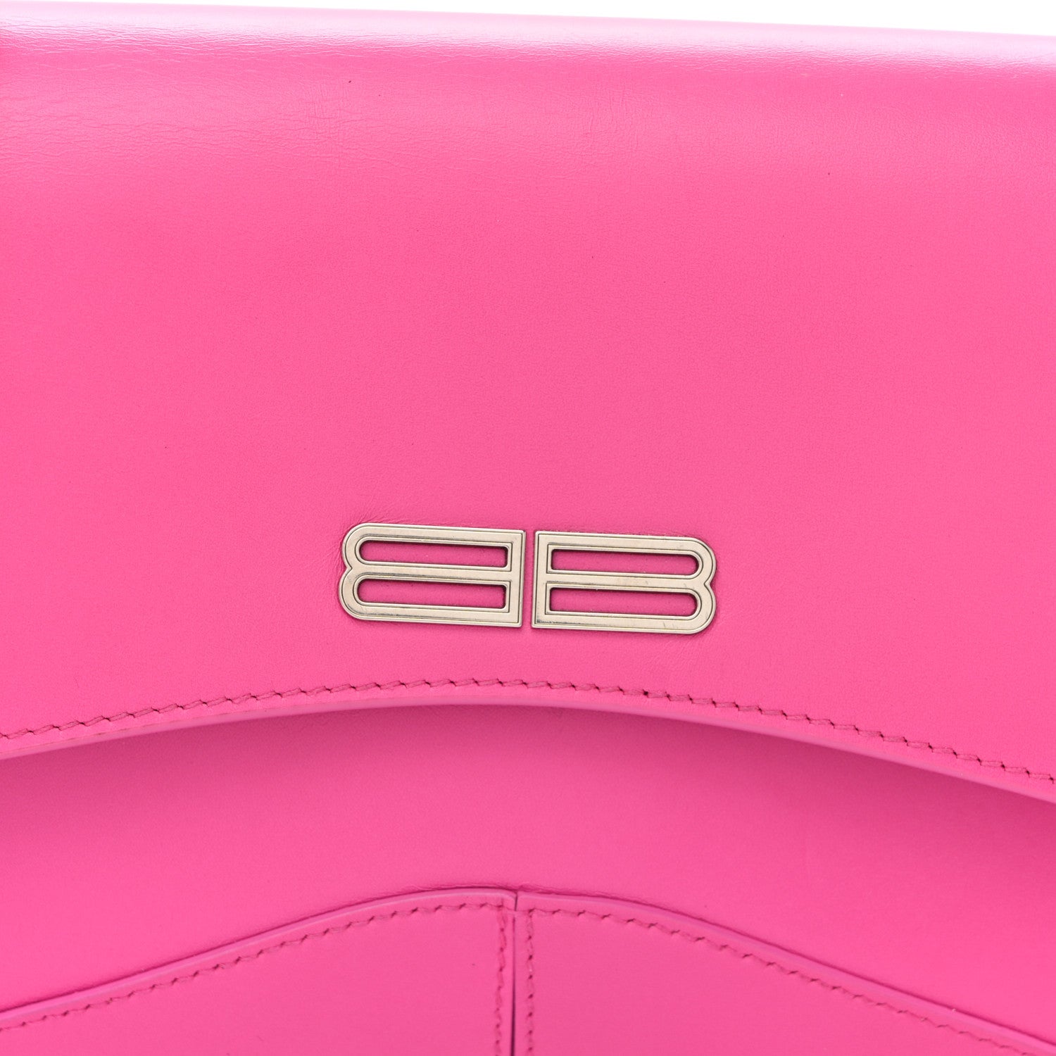Balenciaga Box Calfskin Medium XX Flap Bag Lipstick Pink 8 of 12