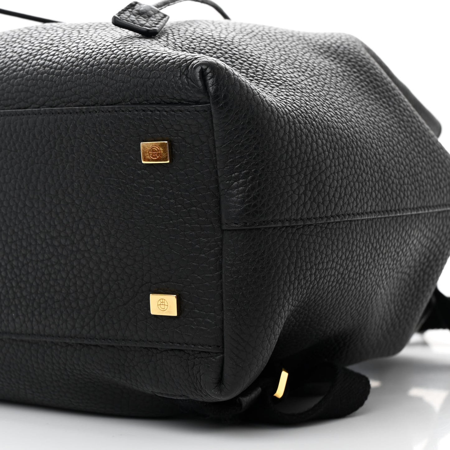 Grained Calfskin Backpack 11 Black