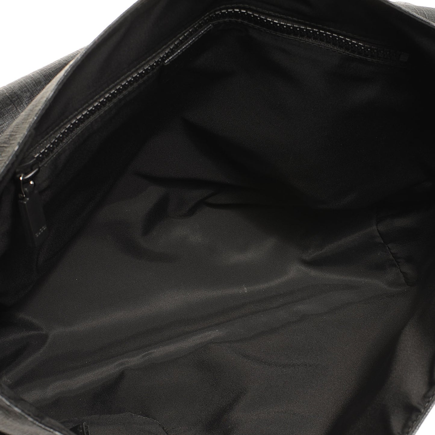 GG Plus Monogram Medium Flap Messenger Bag Black