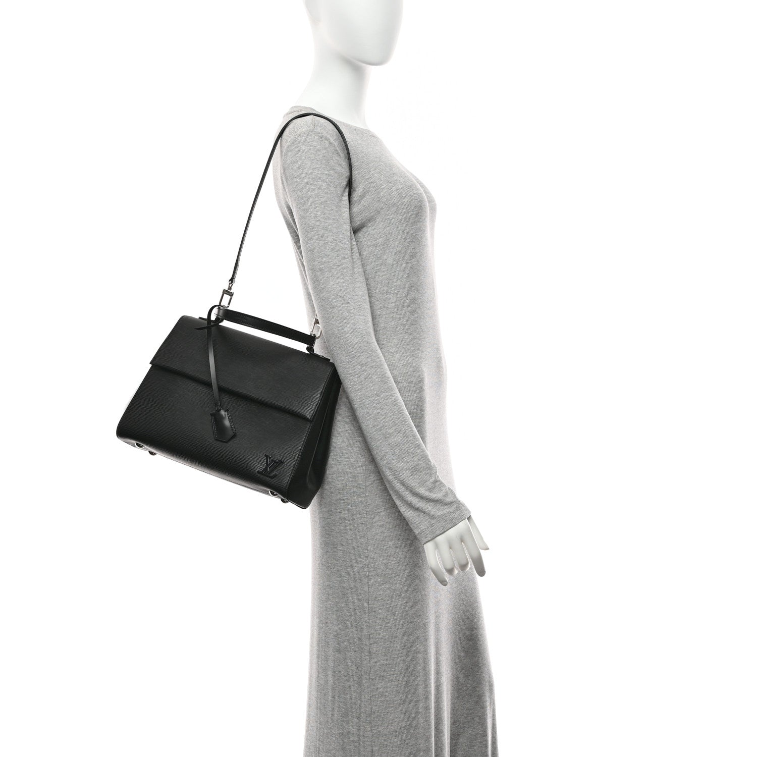 Louis Vuitton Epi Cluny MM Black 2 of 9