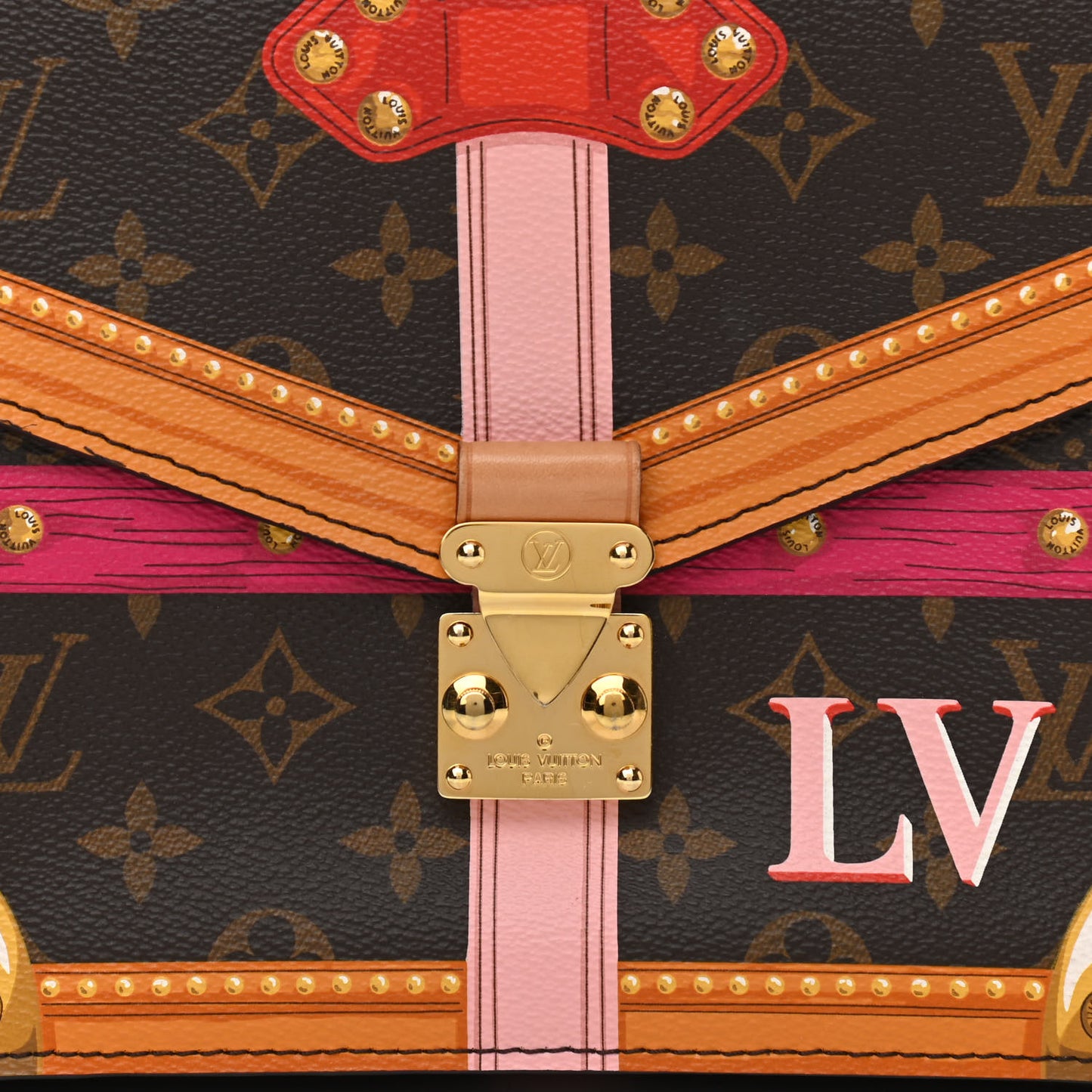 Monogram Summer Trunks Pochette Metis