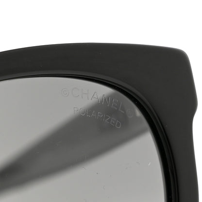 Chanel Acetate Polarized Sunglasses 5523-U Black 7 of 8