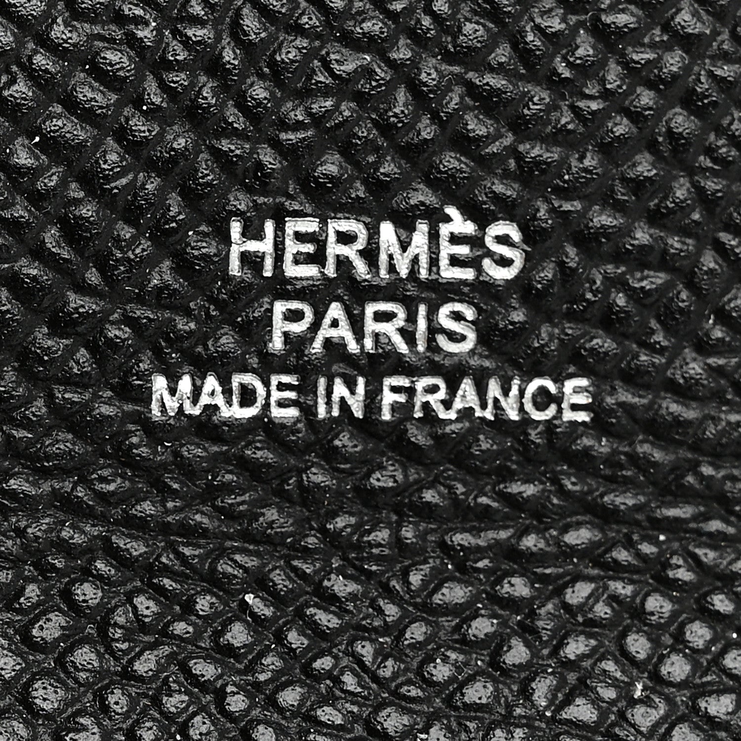 Hermes Epsom Bastia Coin Purse Black 6 of 7